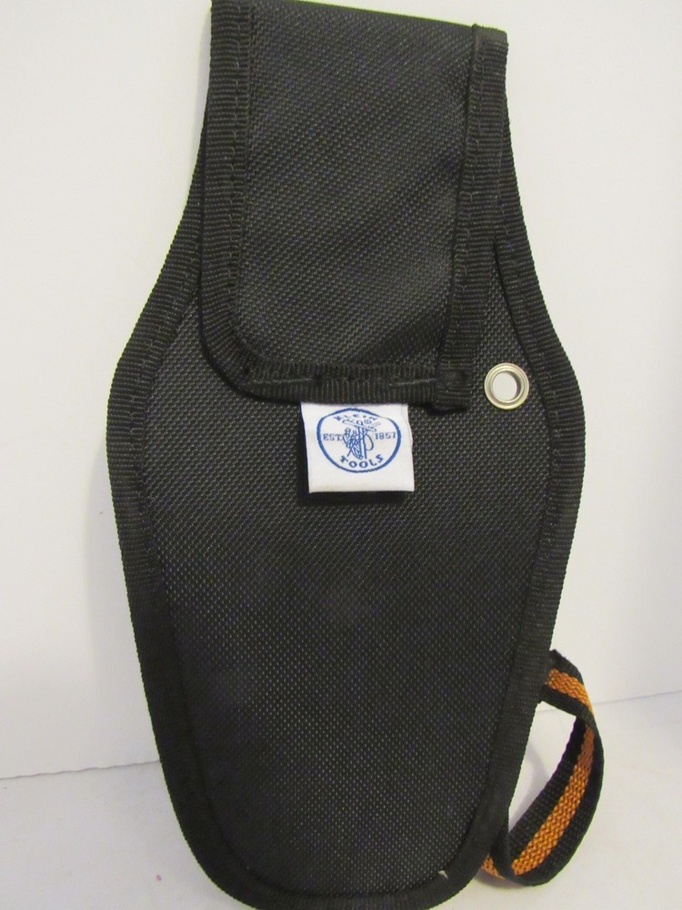 Klein Tools Heavy Duty Nylon Tool Pouch Organizer w/ Clip & Multiple Pockets