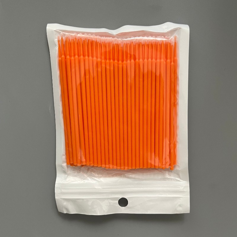 100Pcs Micro Brushes Applicators Microbrush Dental Regular Fine Super Fine Eye