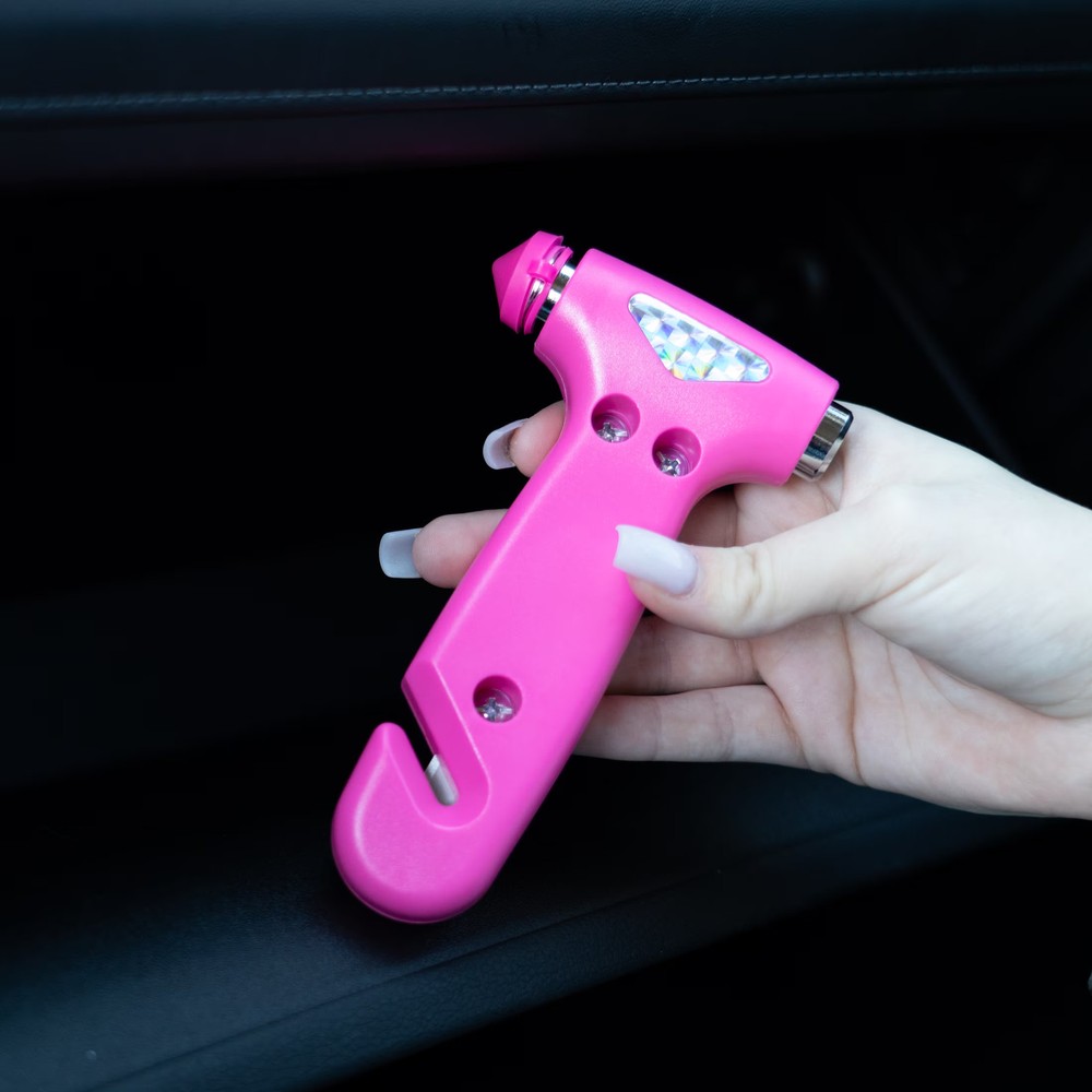 BLINGSTING, Car Emergency Kit, Pink