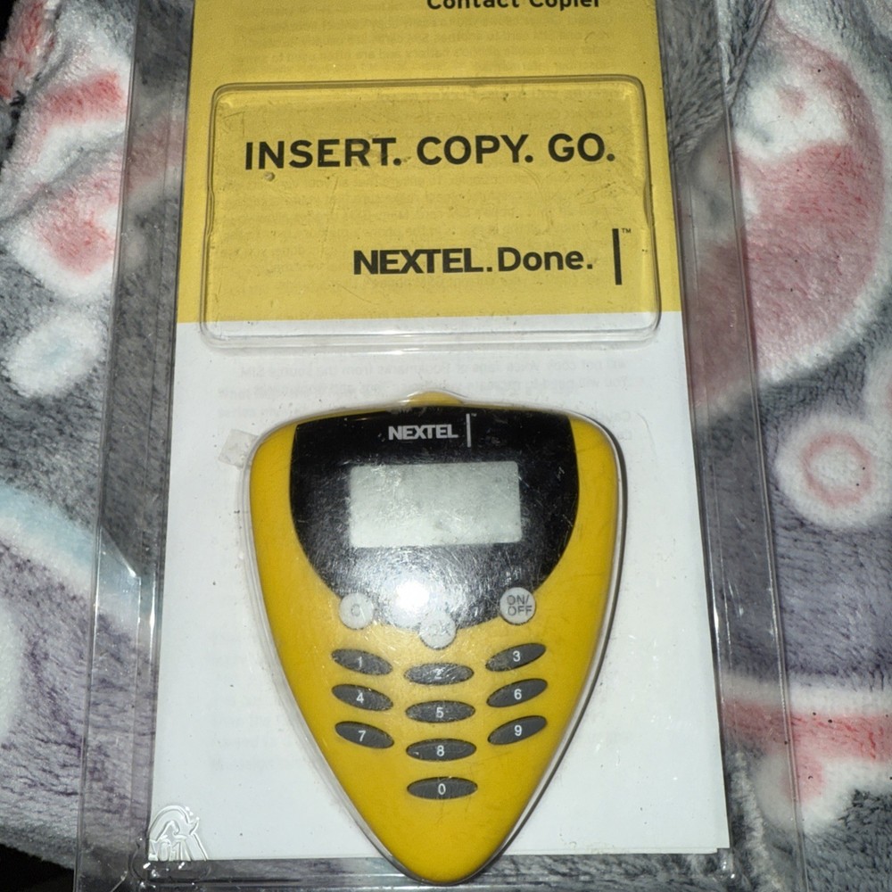 Nextel SIM Contact Copier #SIMGU900CR New