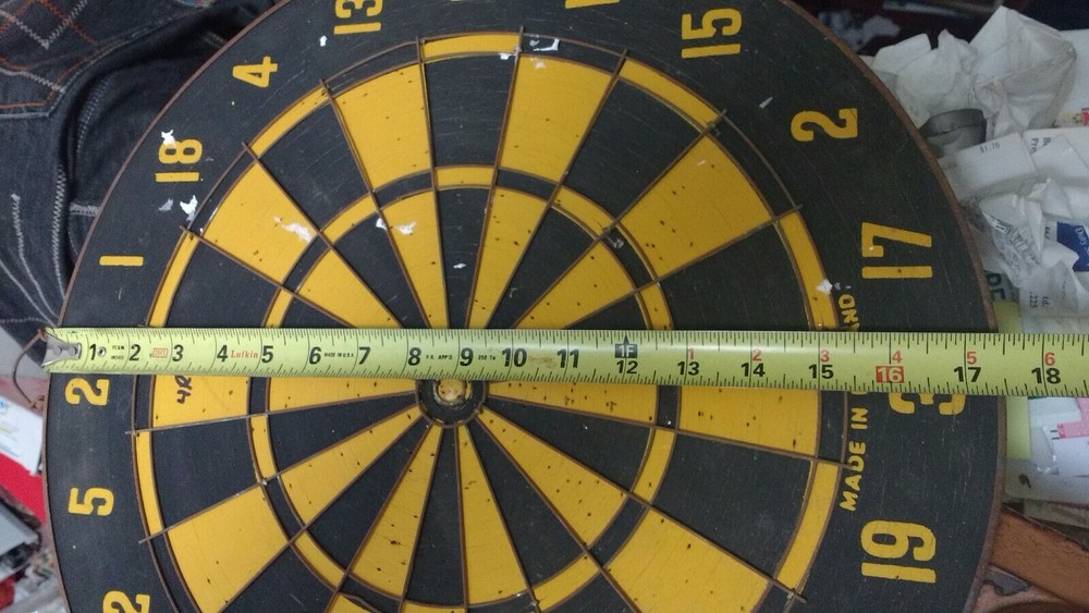 Vintage dart board