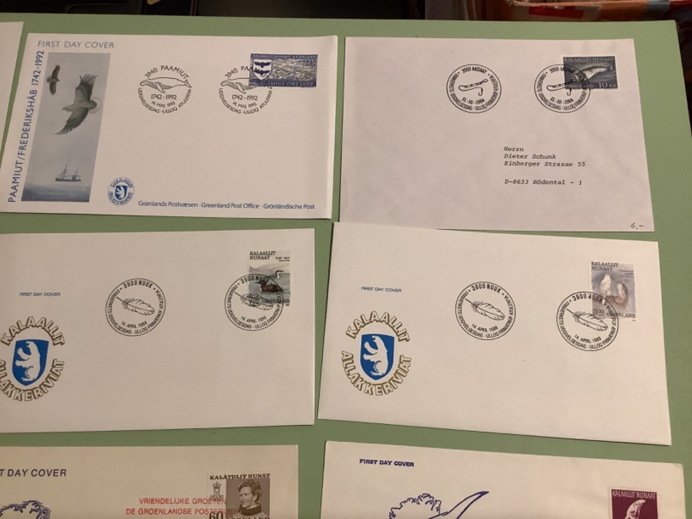 Greenland covers 9 items Ref A1939