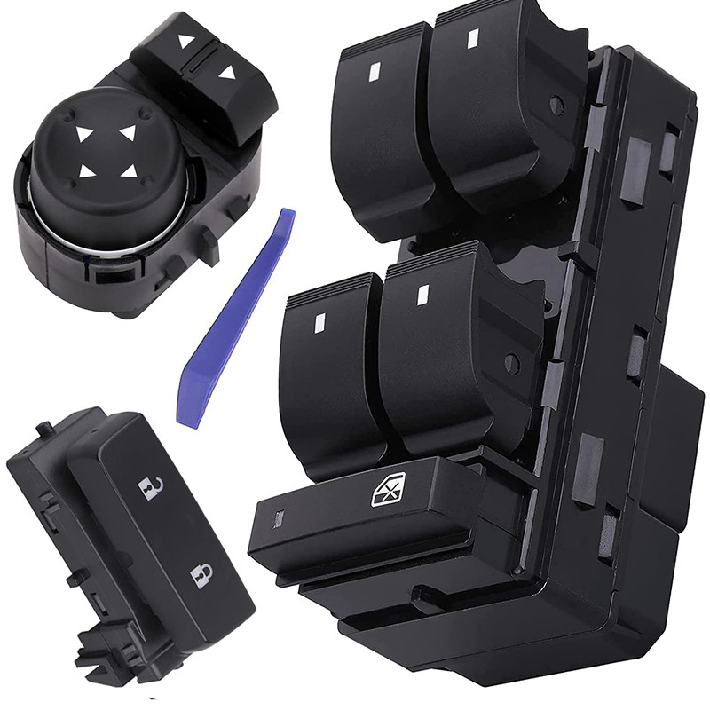 Window Switch Control for 2007-2013 Chevrolet Chevy Silverado drivers Side 3 PCS
