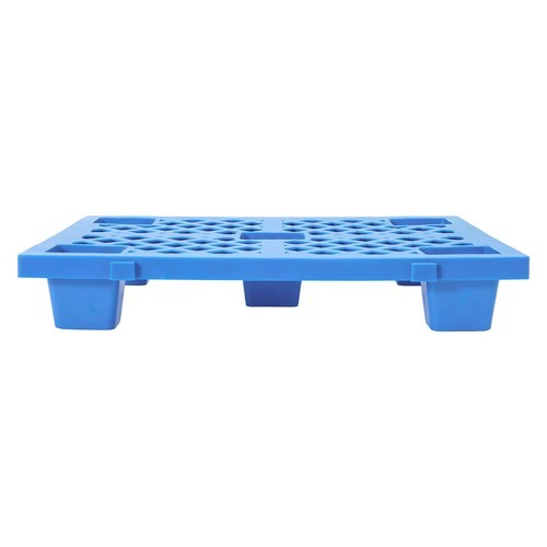 6 Pcs Interlocking Plastic Pallets for Efficient Warehouse Storage