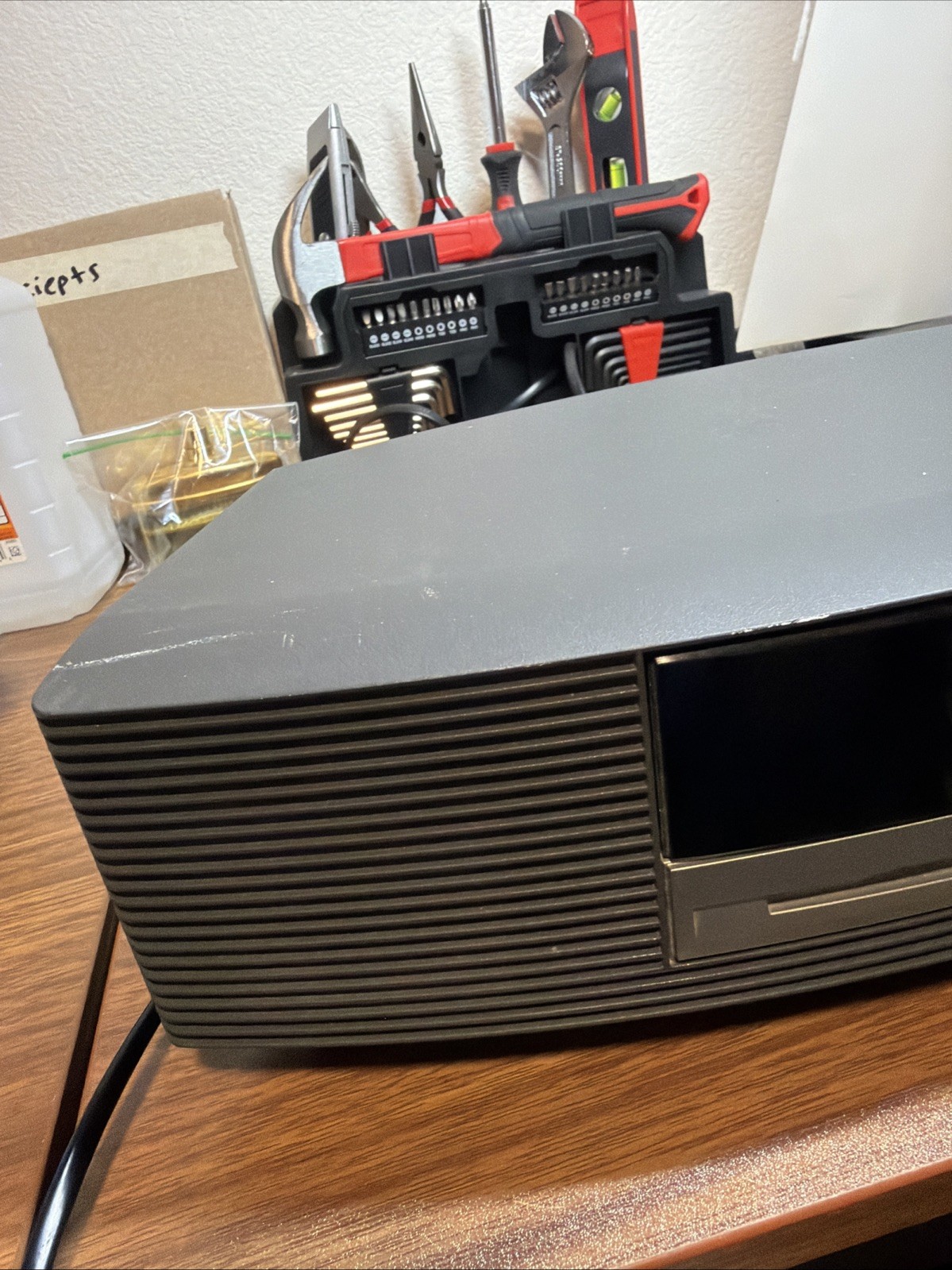 Bose Wave Music System AM/FM CD Player Clock Radio No Remote Fully Tested awrcc1