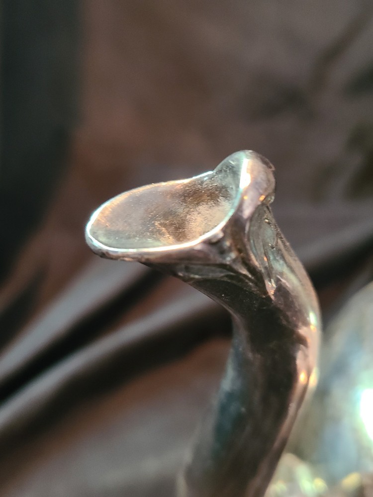 Vintage Silver Plate Silverplate Hinged Lidded Coffee/Tea Pot