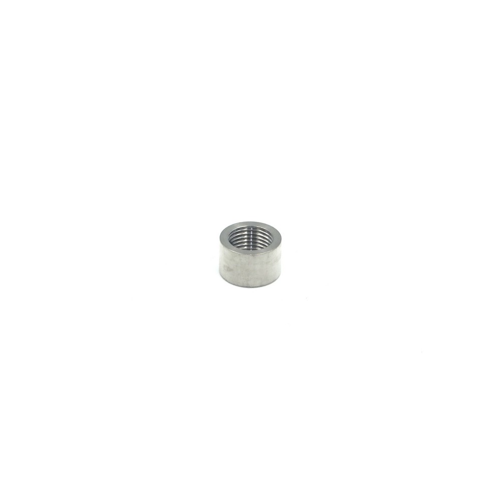1/2" NPT Half Coupler Stainless Steel Fitting