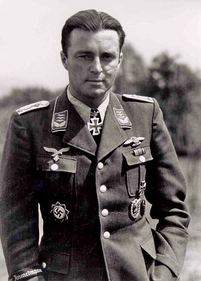WWII GERMAN LUFTWAFFE GESCHWADER IMMELMANN CUFF TITLE