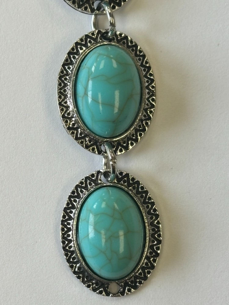 DIY Turquoise Lariat Necklace