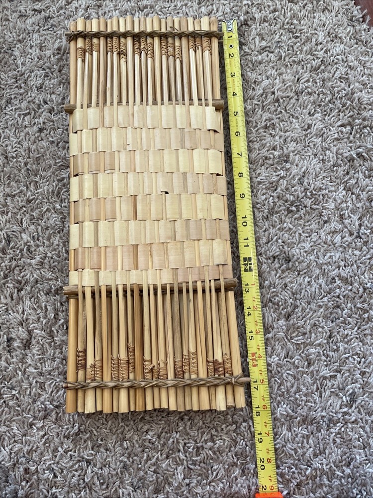 Raft Zither - Woven Percussion and String - AS IS