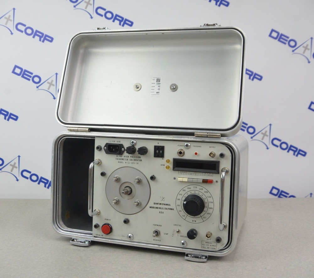 Quantum Dynamics N-11-ECS/3A Ultra High Precision Tachometer Calibration System