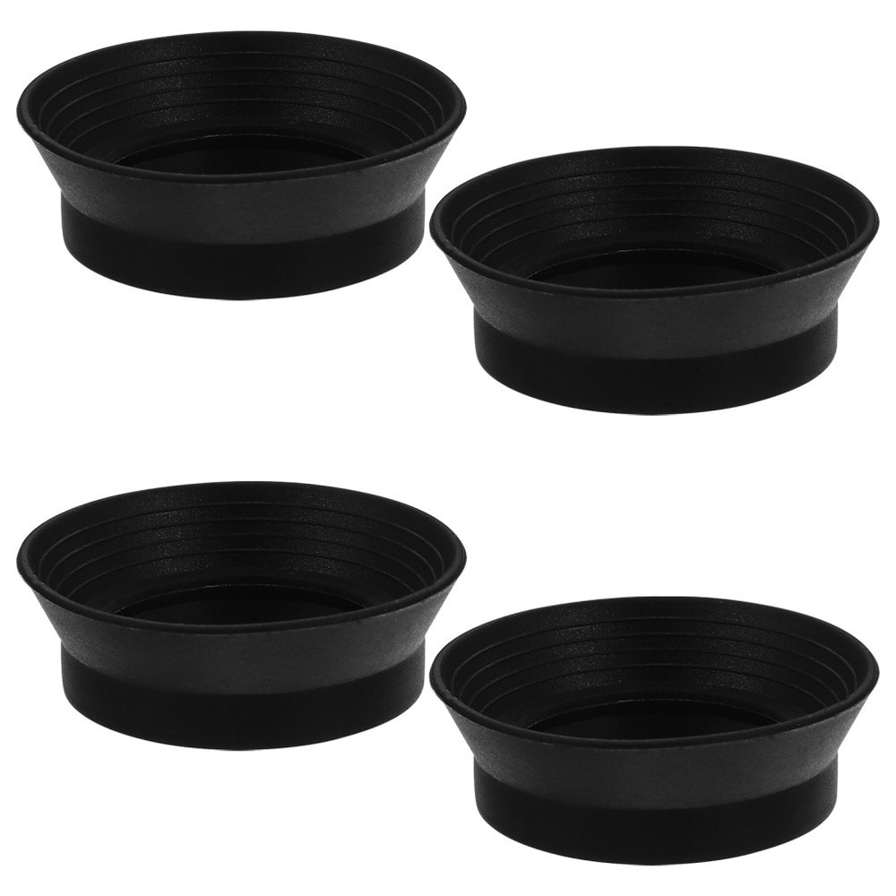 4pcs Rubber Microscope Eyepiece Cups For Stereo Telescope Accessories