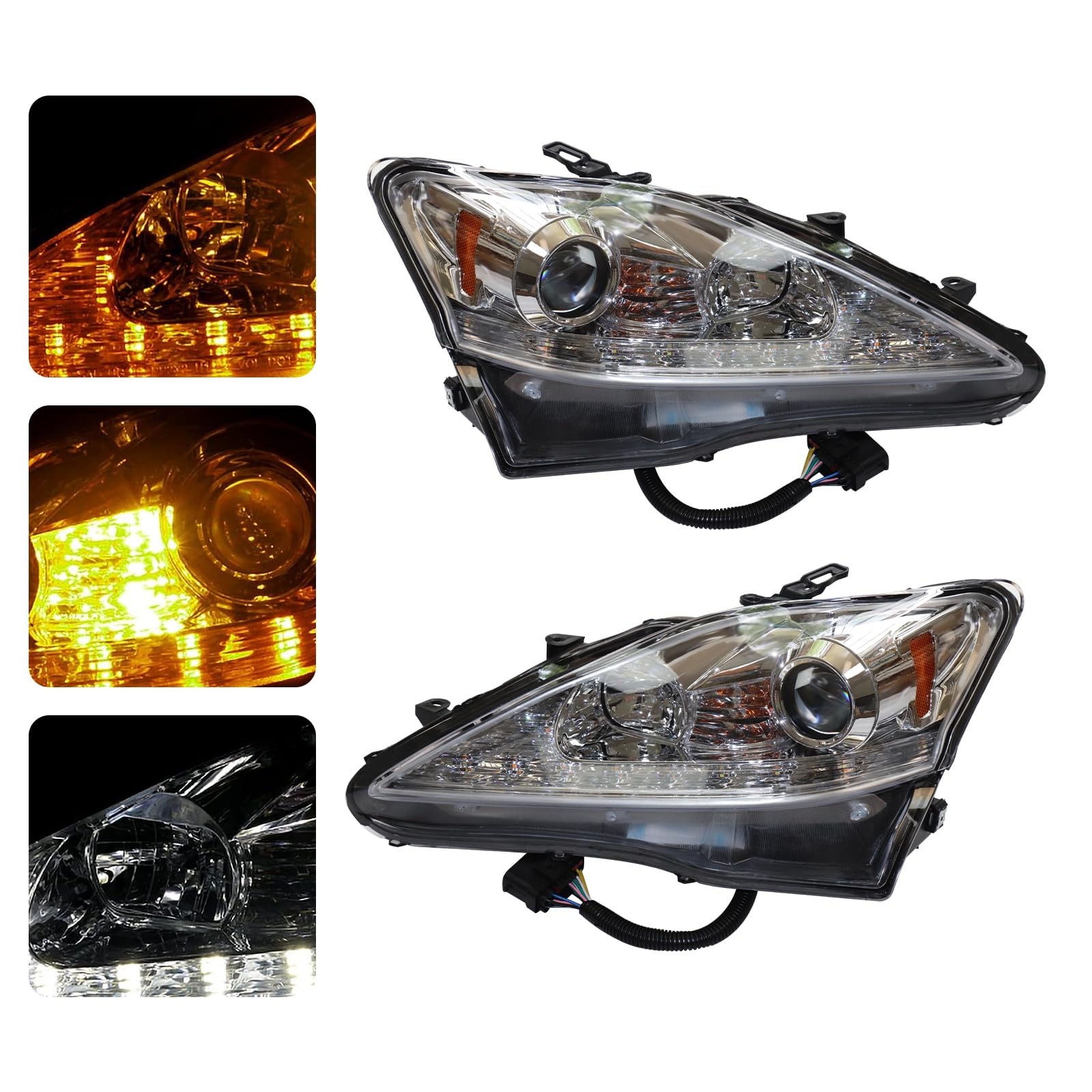 For 2006-2013 Lexus IS250 IS350 Headlight Assembly