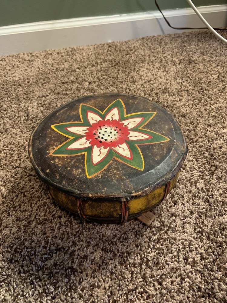 Handmade Vintage Hand Drums 7.5”