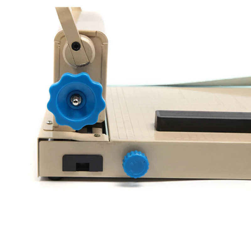 Three-Hole Punching Machine Adjustable Hole Spacing Belt Knife Cutting Machine