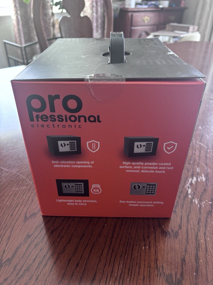 Pro Fessional Electronic 2 In 1 Security Safe
