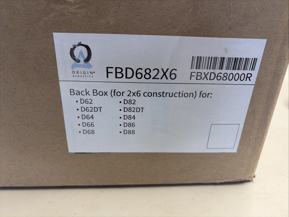 Origin FBD682X6 - Backbox
