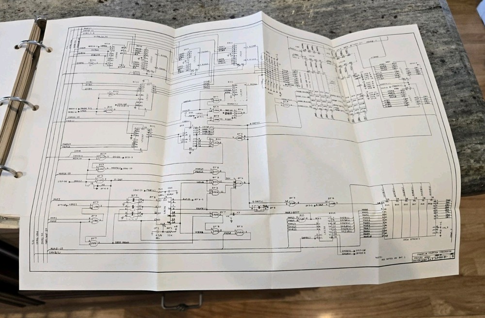 Franklin Ace 1000 User Reference Manual with Diagnostic Schematics VERY NICE