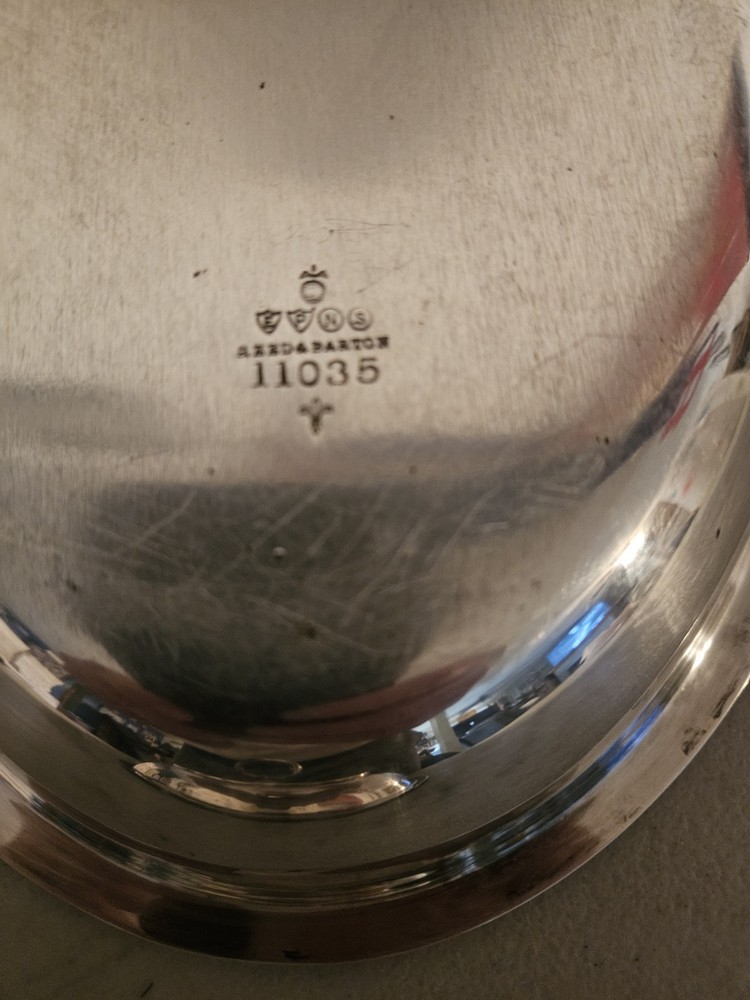 Reed & Barton Oval Serving Bowl with Lid