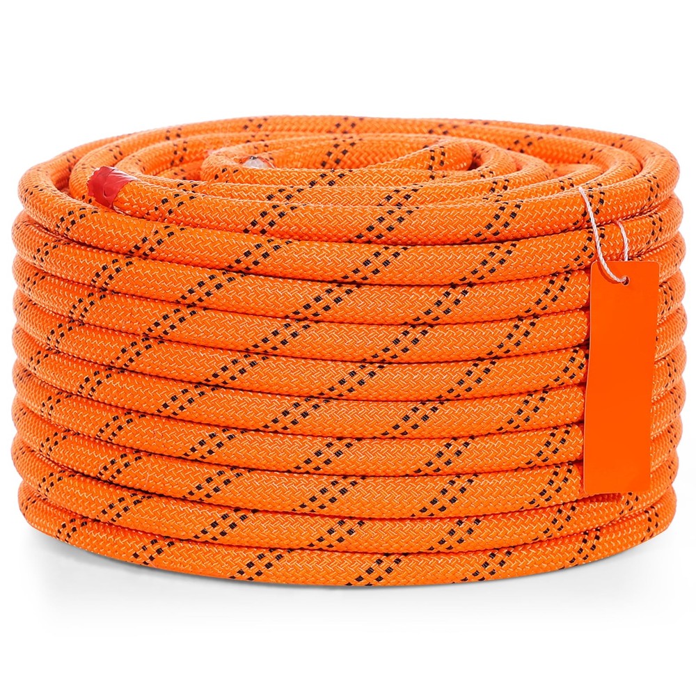 Arborist Tree Climbing Rope Double Braid Polyester 1/2" x 120' 48-Strand