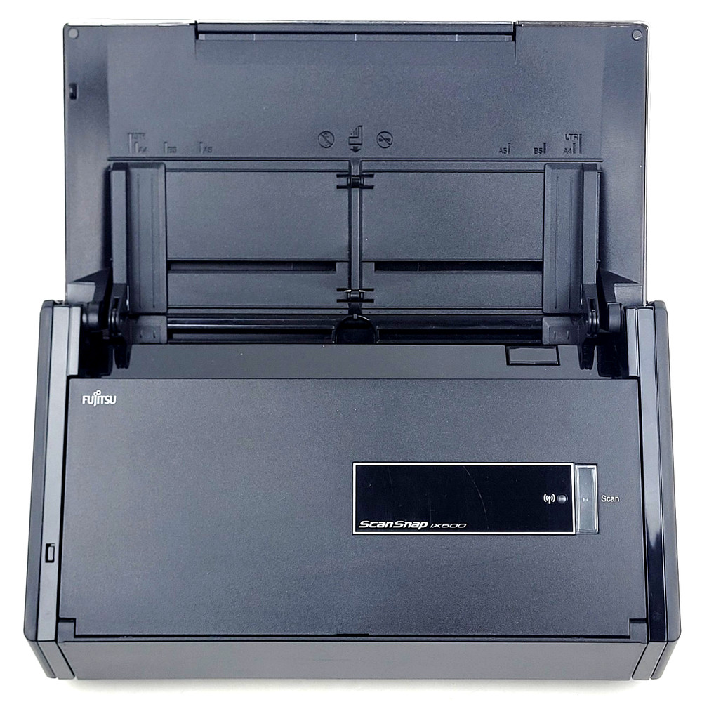 FUJITSU ScanSnap ix500 Wireless Full Duplex Document Scanner PA03656-B005 Tested