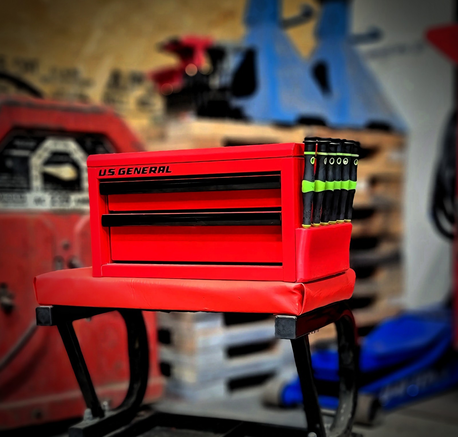 Precision Screwdriver Holder for US General Mini box | Magnetic Rack/Attachment