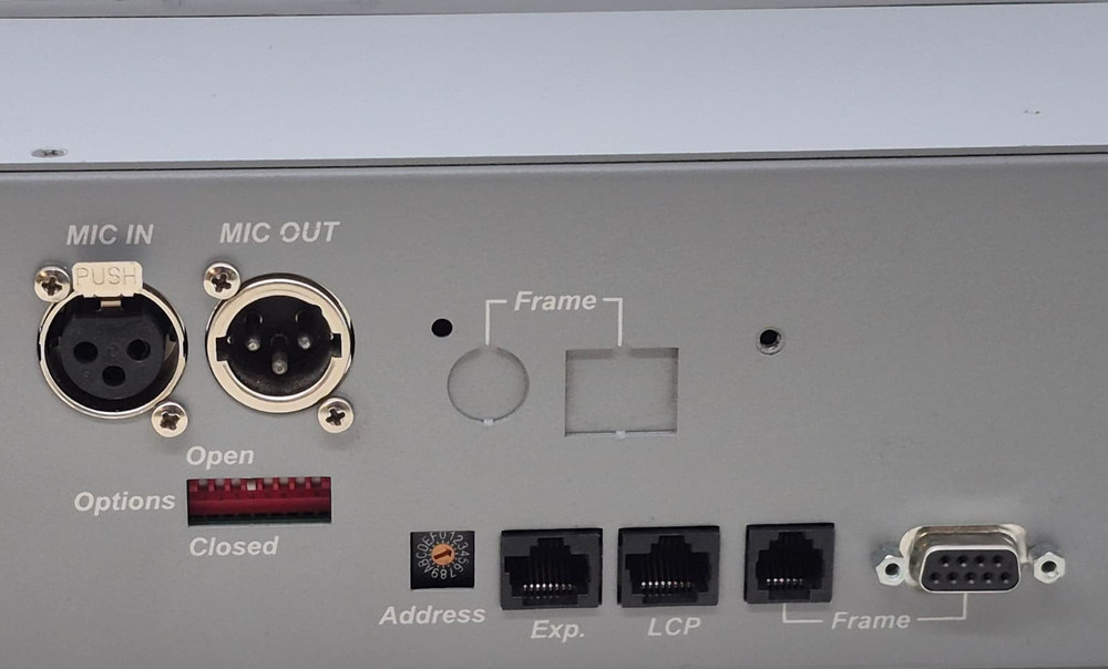 RTS KP-32 Telex 32-Key Intercom Panel Missing Button - As Is For Parts Only