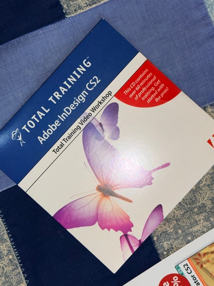 Adobe Indesign CS2 software for Mac, In Design w/ serial number, CIB, Boxed