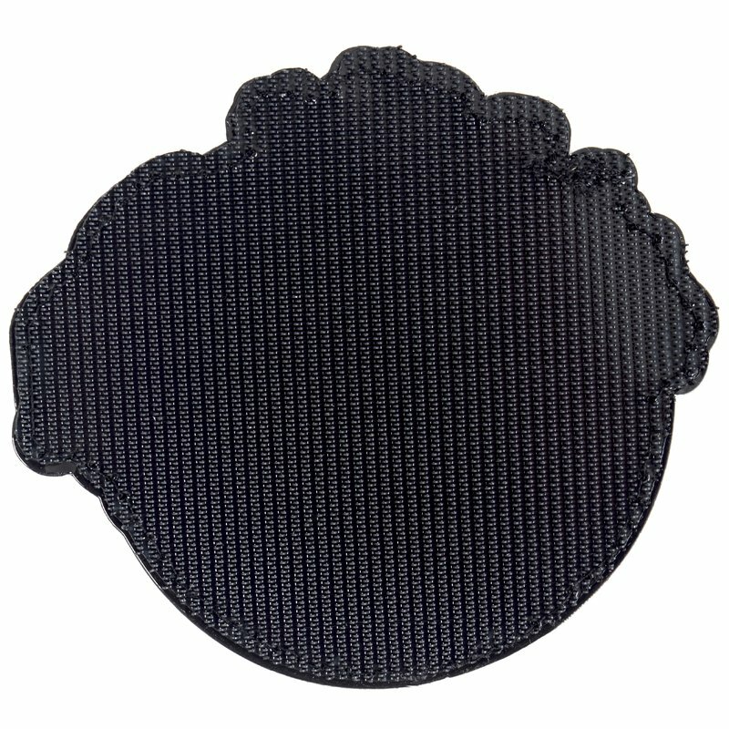 Silent Night Santa with a Gun Patch Hook and Loop 3.5" Diameter Morale Patch