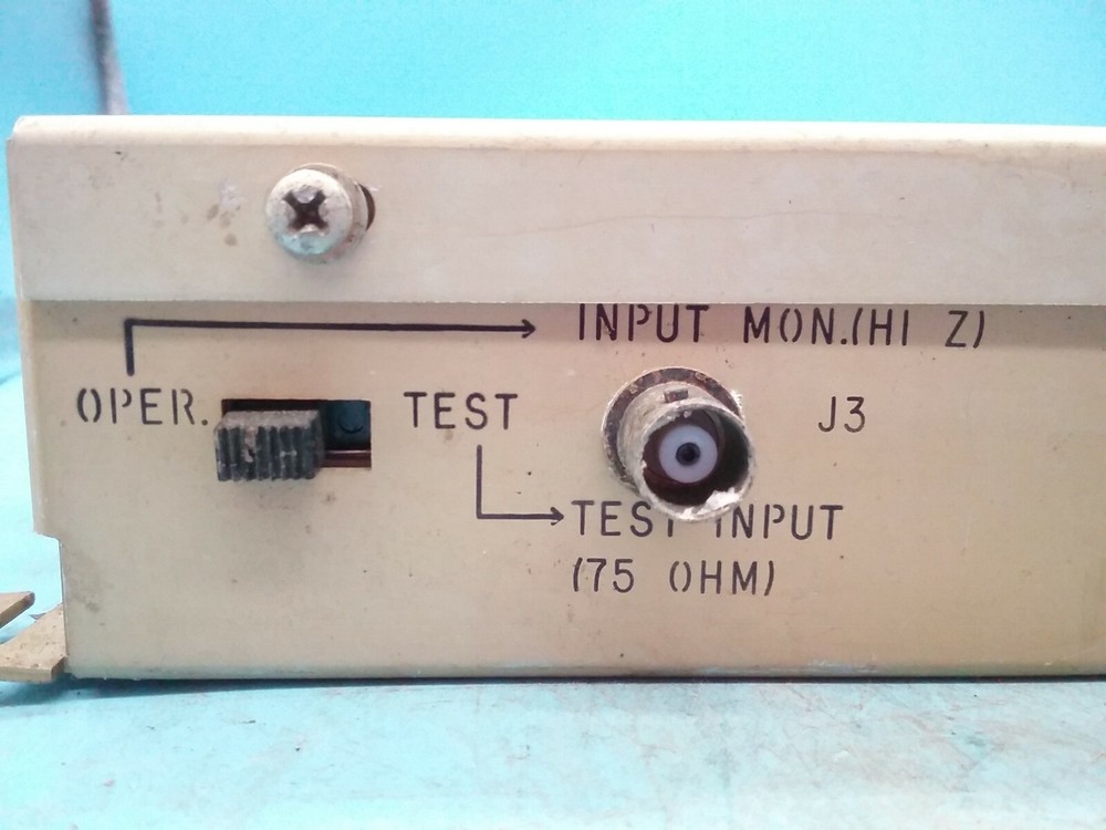 Vintage General Electric Transmitter UT-12-B / 1975 MHz