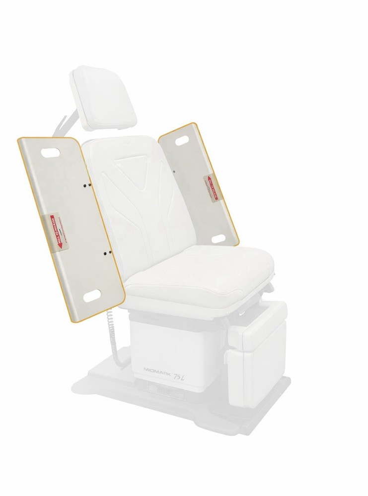 Midmark Ritter 630 230 75L Security Side Panels Pair