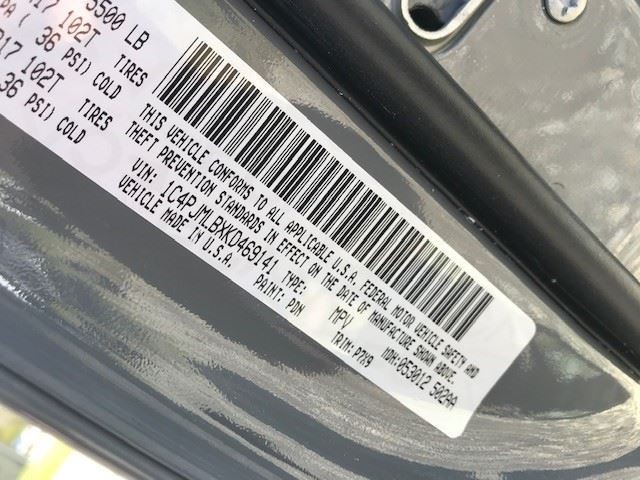 CHEROKEE 2019 Chassis ECM 717199