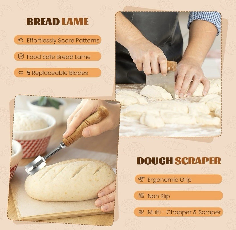 Tiagowell Sourdough Starter Kit Bread Making
