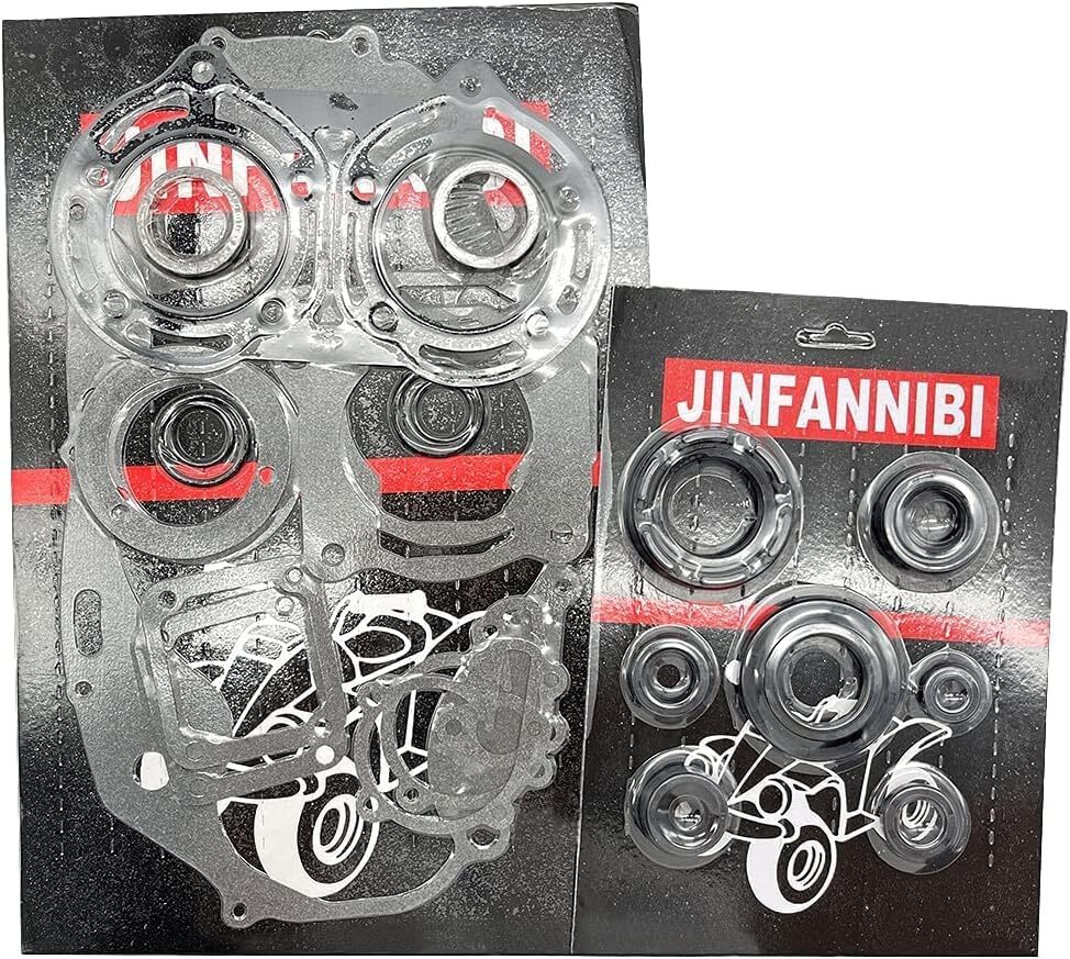 Complete Engine Gasket Oil Seal Kit Set for Yamaha Banshee 350 YFZ350 1987-2006