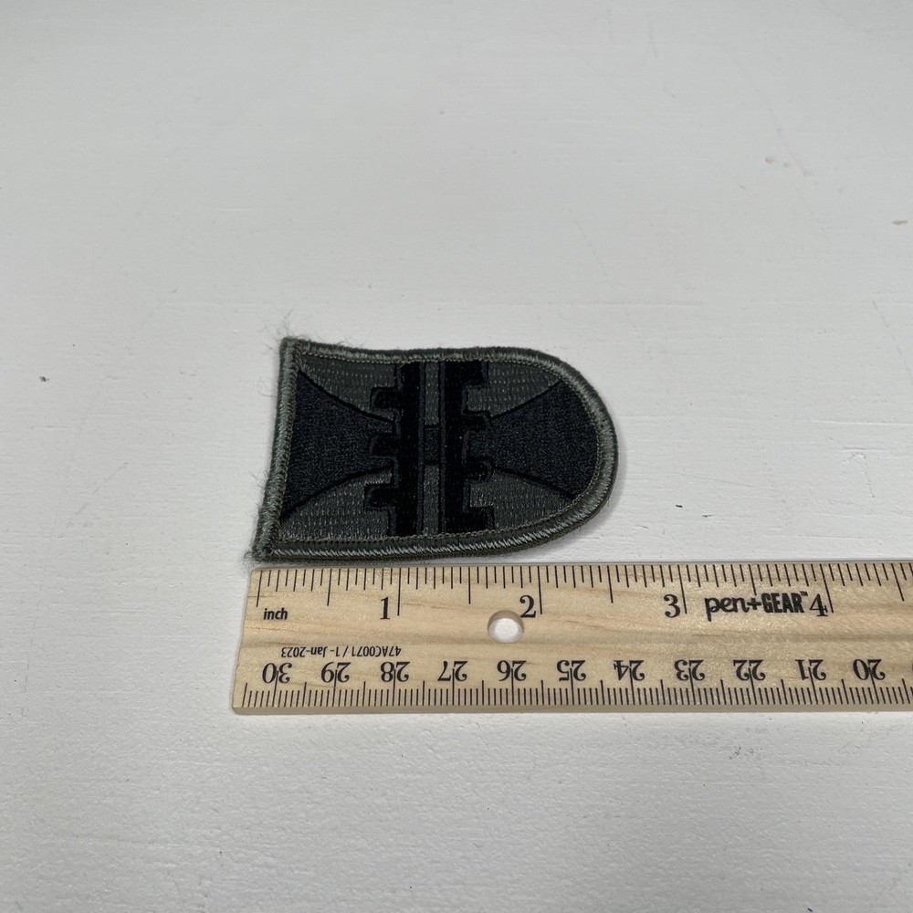 Military Patch Badge Army 412th Engineer Brigade ACU Hook Loop Back Variant