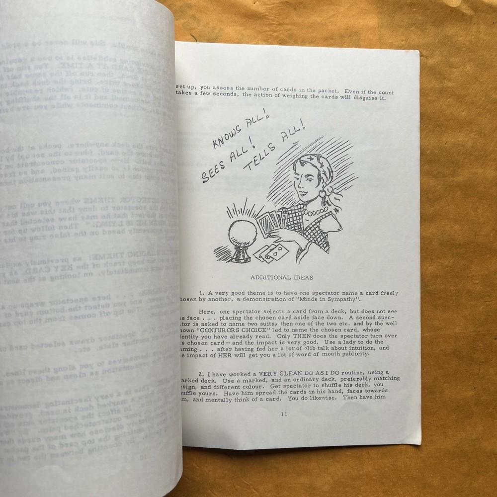 Magic with A Marked Deck, Sam Dalal, 1976