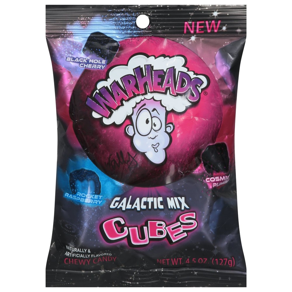 Warheads Galactic Mix Cubes