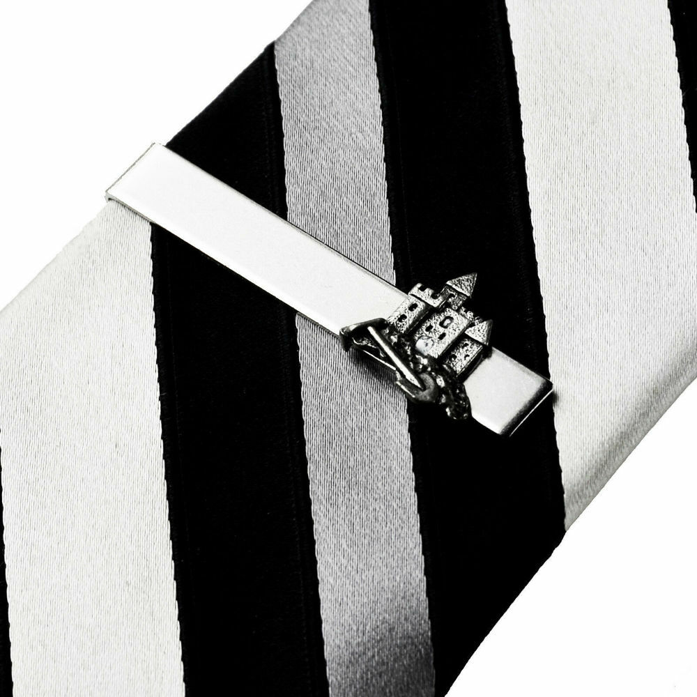 Sand Castle Tie Clip