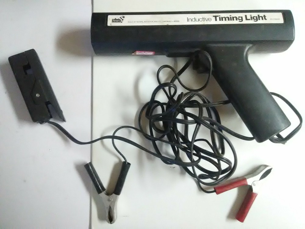 Sears Vtg 12 Volt Inductive Timing Light