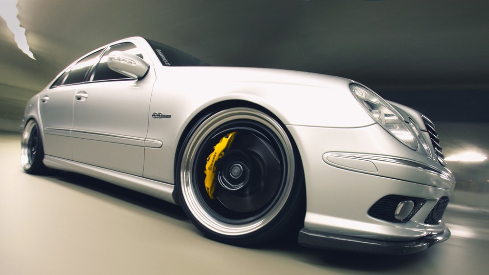 MERCEDES E63 LOWERING LINKS KIT E55 W211 (PREMIUM FULLY ADJUSTABLE LINKS) MODULE