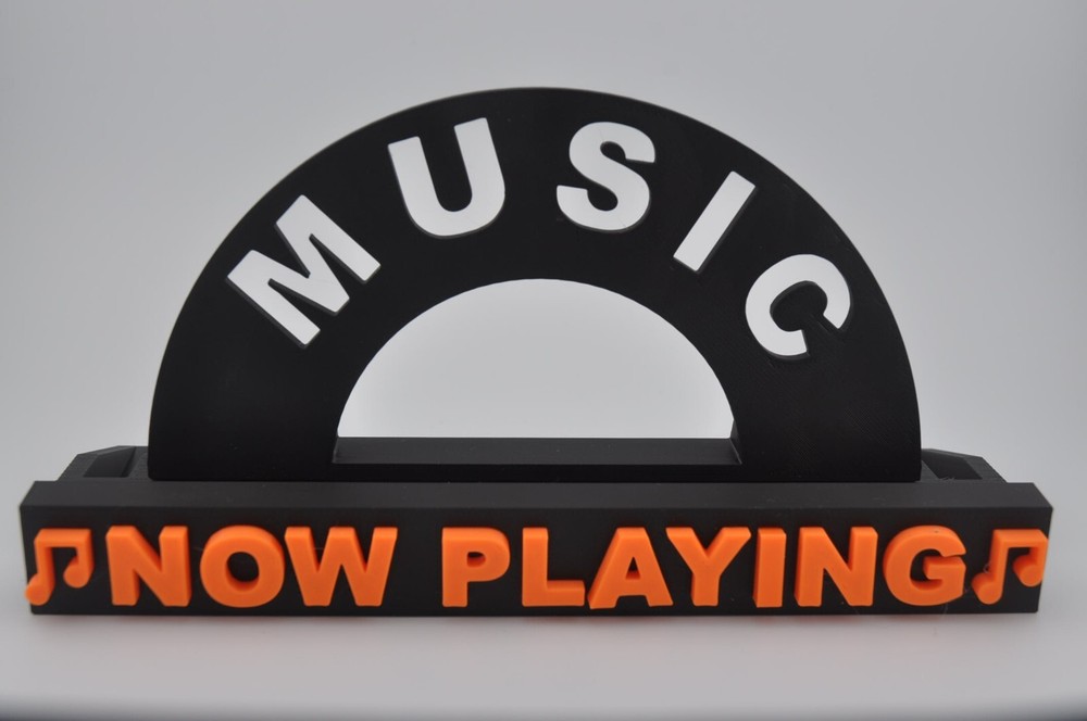 CD & VINYL 12" RECORD NOW PLAYING HOLDER DISPLAY STAND