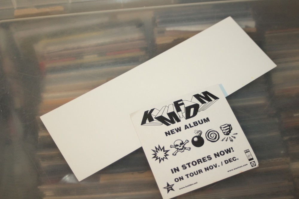 KMFDM - 2x promo items - FREE SHIPPING -