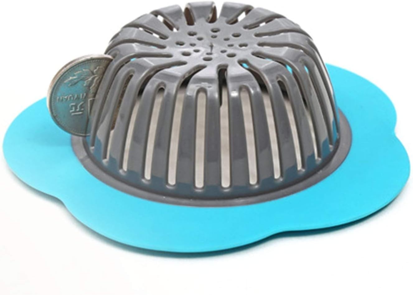 2-Pack Plastic Sink Strainer Kitchen Bathroom