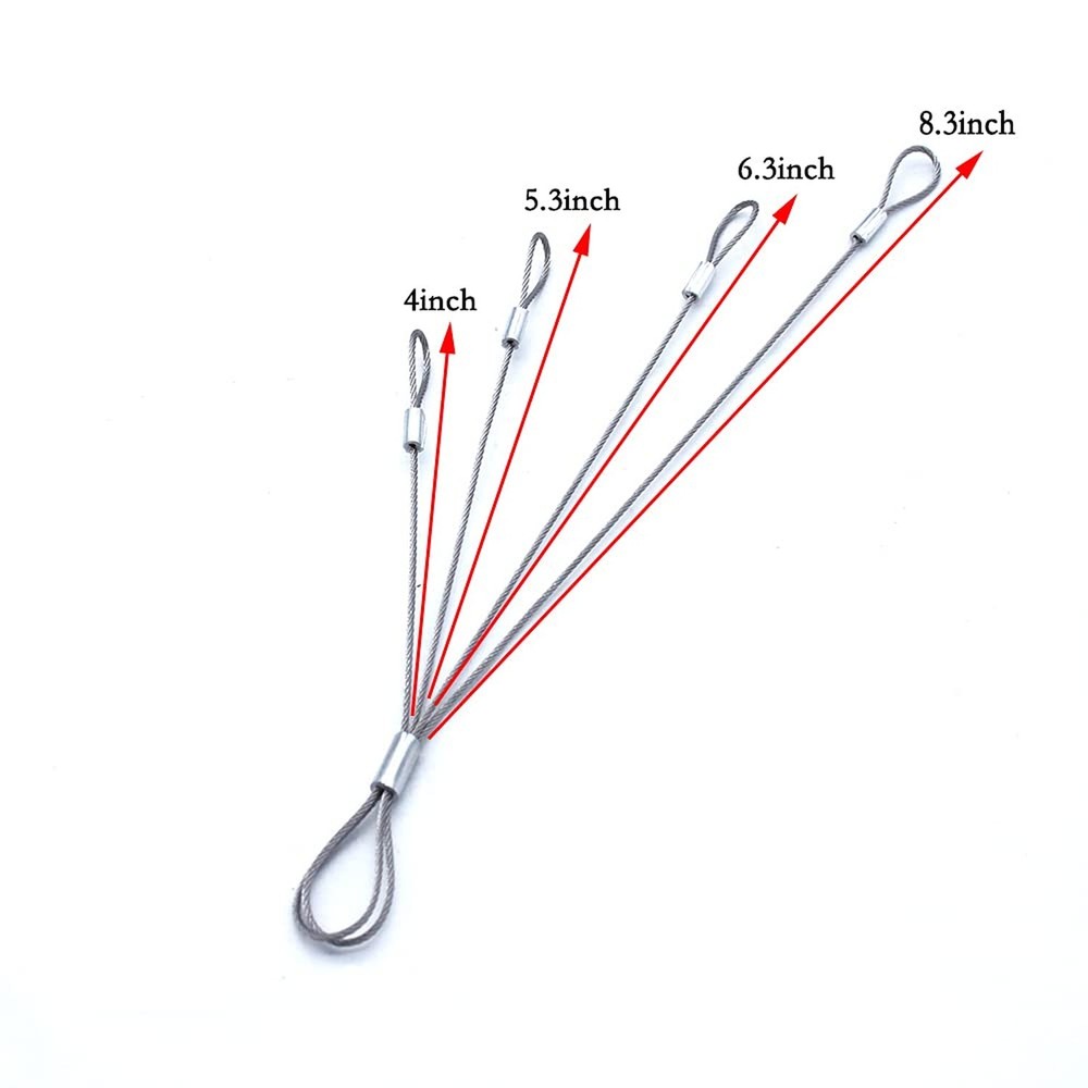 Cable Puller Tool Wire Pulling Leader 4 Loops
