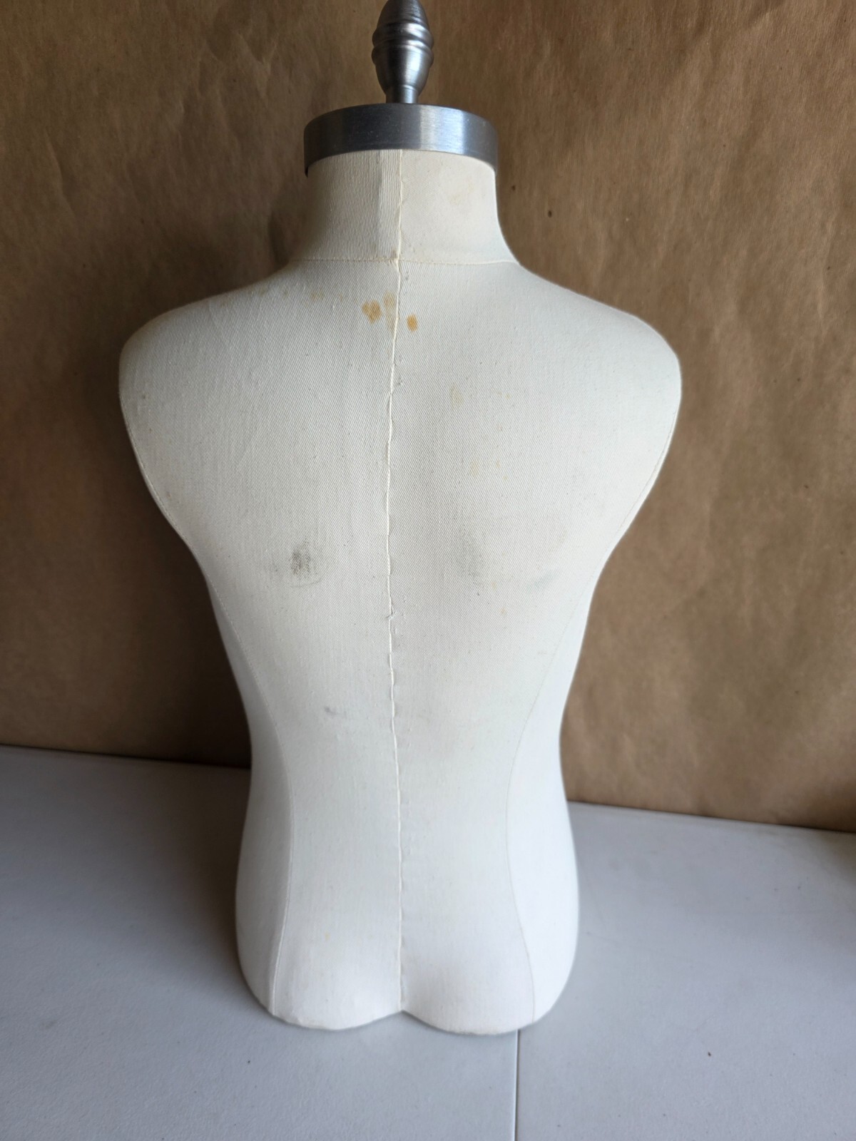 Vintage Girl Mannequin Fusion Specialties Bust Torso