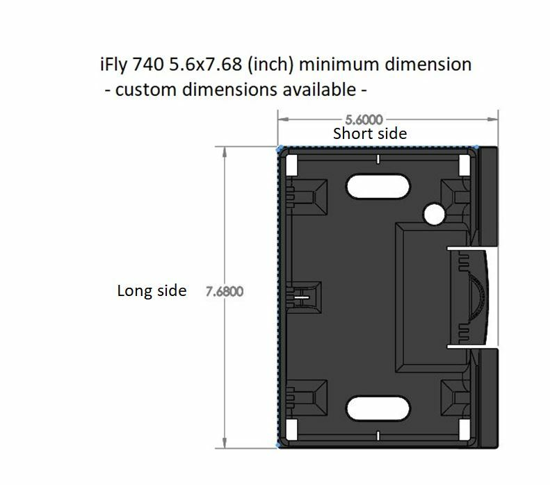 iFly 740 GPS Dock 5.6 x 7.68 inch