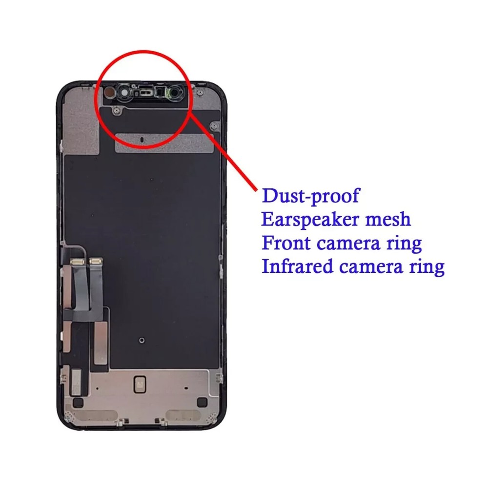 Genuine OEM Original iPhone 11 Black LCD Replacement Screen Digitizer "Grade A"
