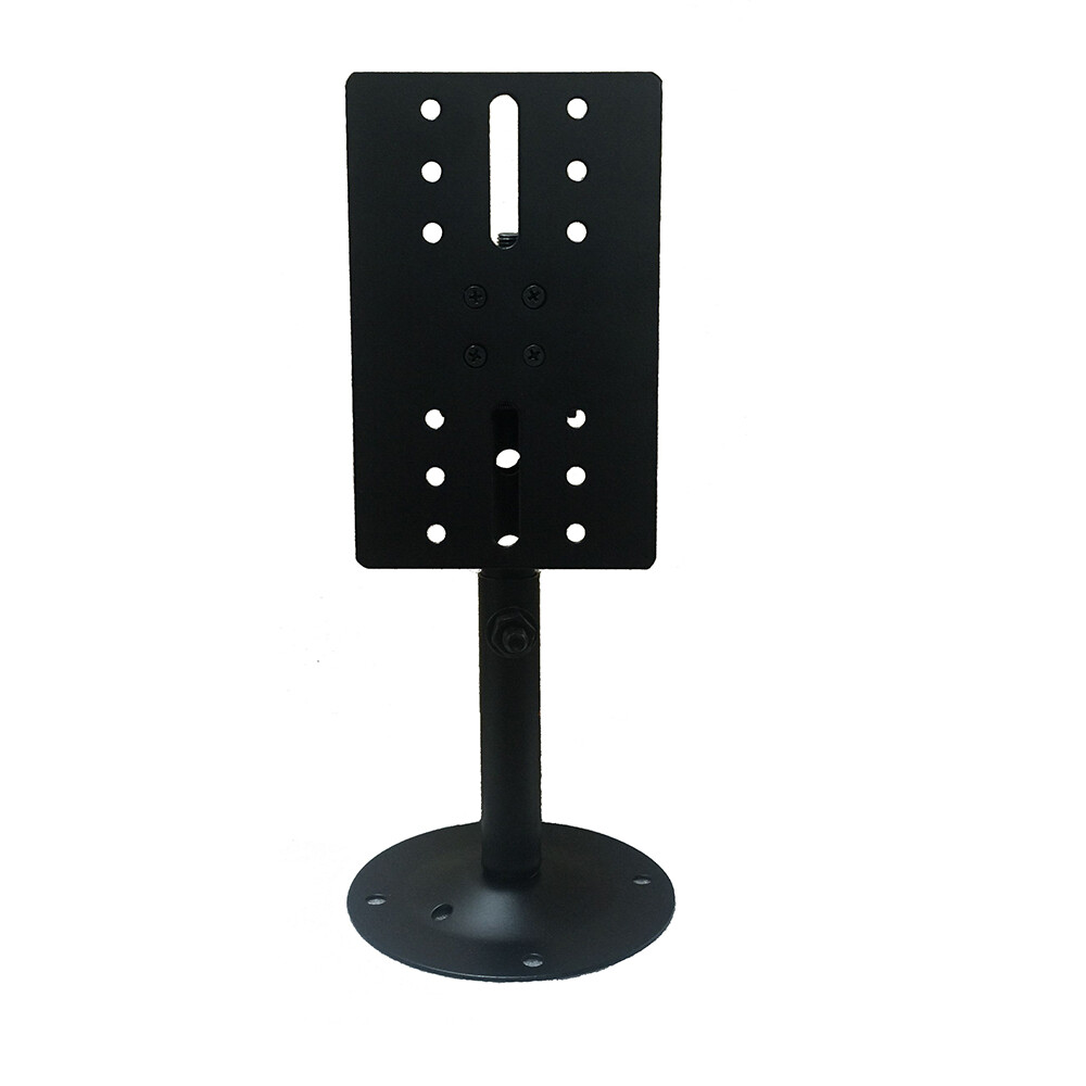 Pair Universal Ceiling Mount PA Speaker Brackets Safe Distance Adjustment Stands