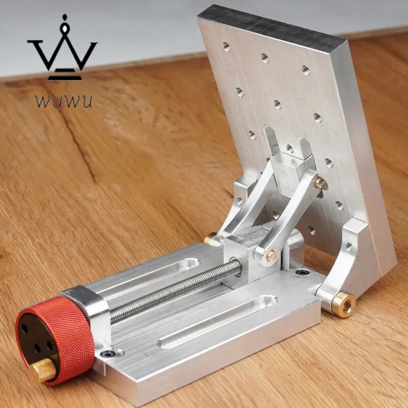 Adjustable Angle Adjustment Platform Woodworking Table and Chair Leg Punching