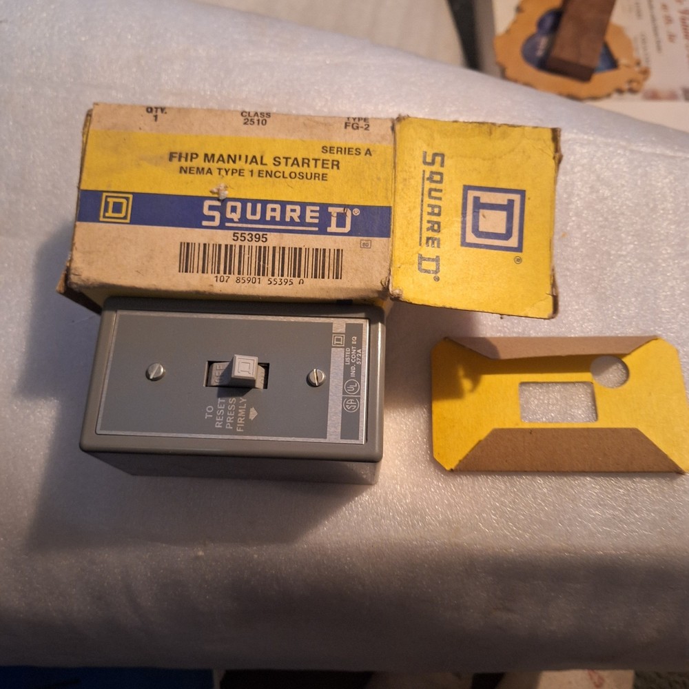 Square D FHP MANUAL STARTER 55395 85901